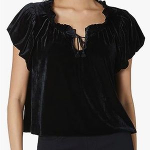 NWT Free People Velour Crop Terese Top Size Small